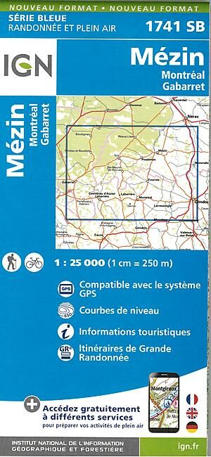 IGN - 1741 SB MEZIN MONTREAL 1 25 000