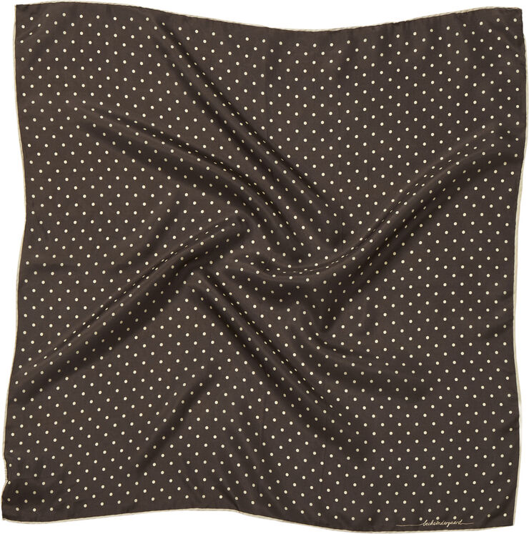 Becksöndergaard Ditsa Twill Sia Scarf Hot fudge brown