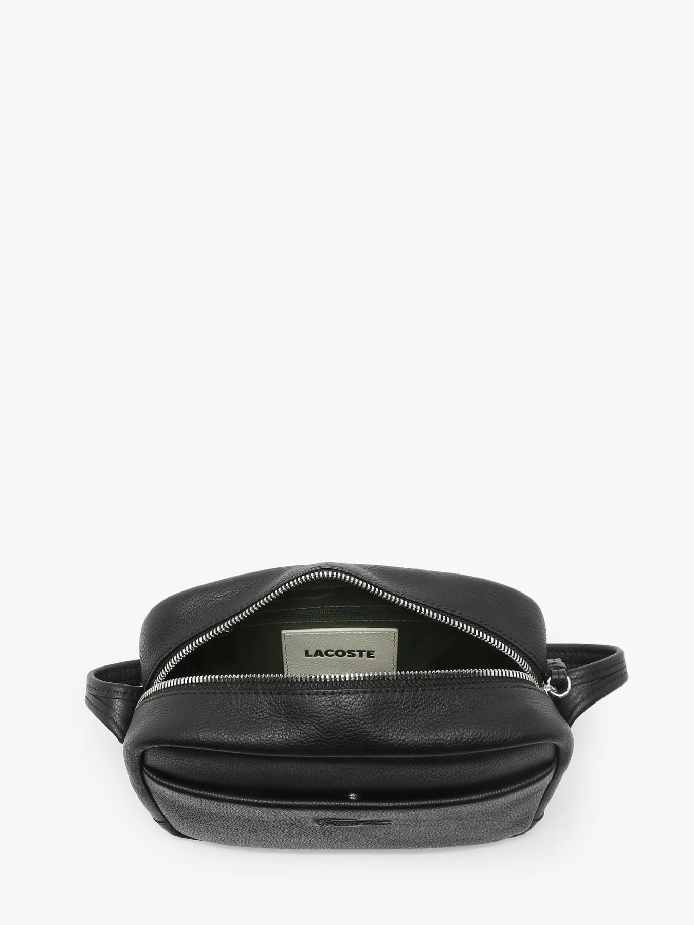 Sac bandoulire City court cuir LACOSTE