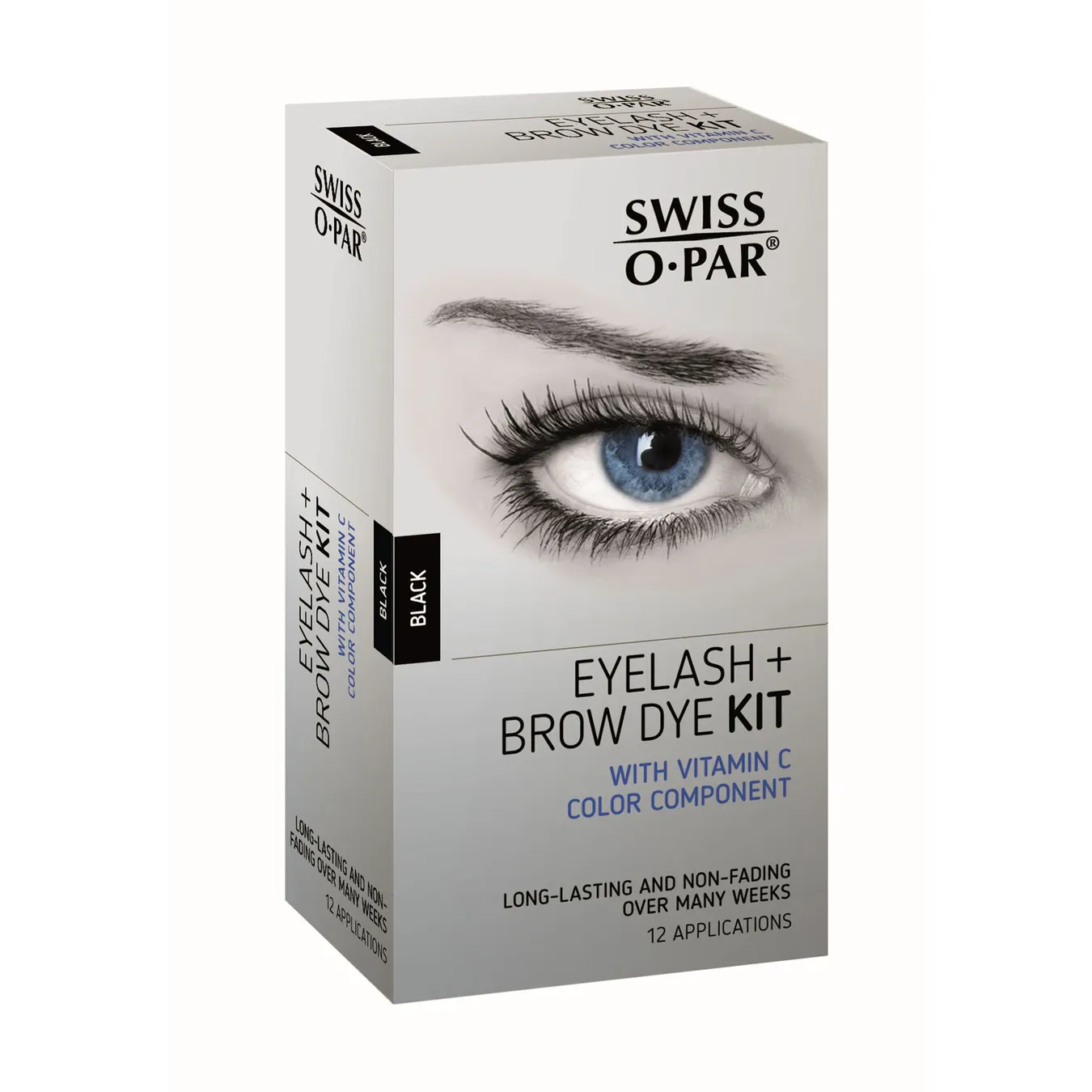 SMISS-O-PAR Färbeset schwarz Augenbrauen   Wimpernfarbeschwarz
