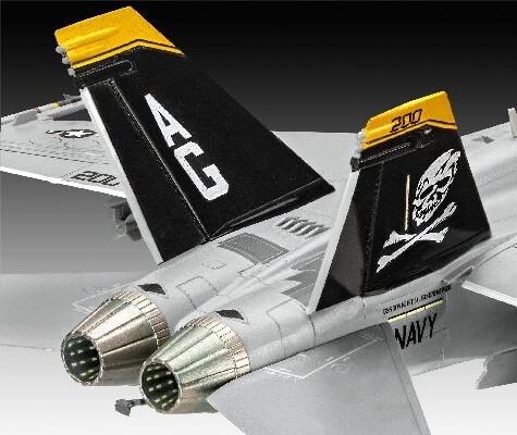 Revell - F/A-18F Super Hornet Fly Byggesæt - 1:72 - Level 4 - 03997