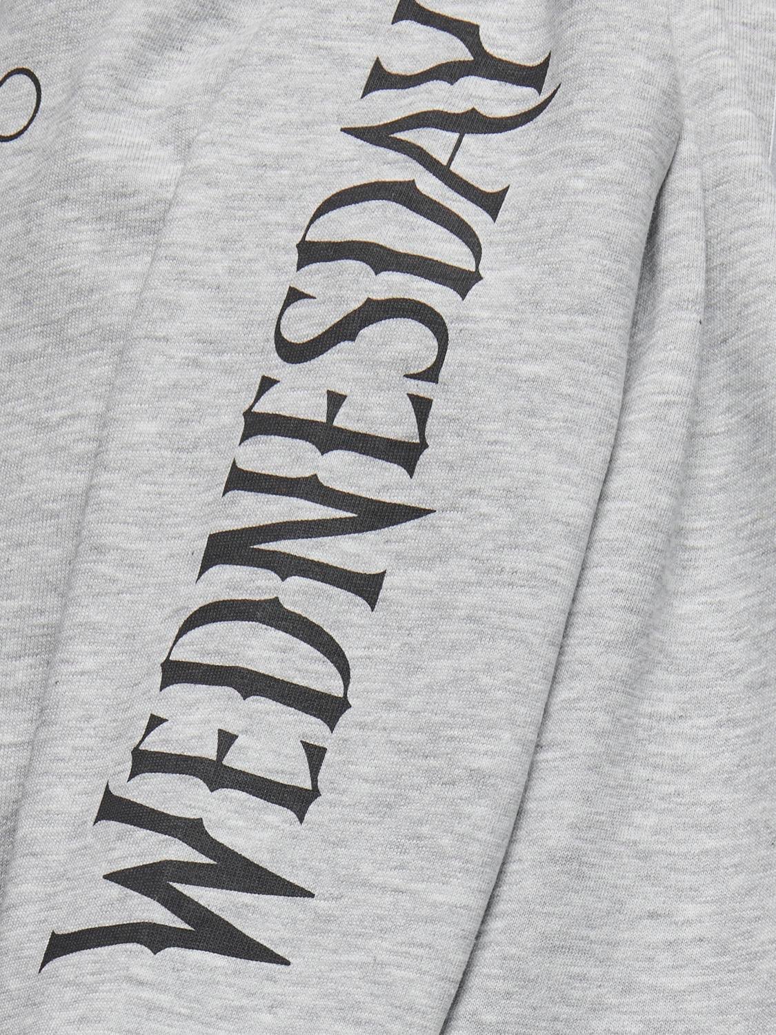 KOGNEVERMORE Sweatshirt Light Grey Melange