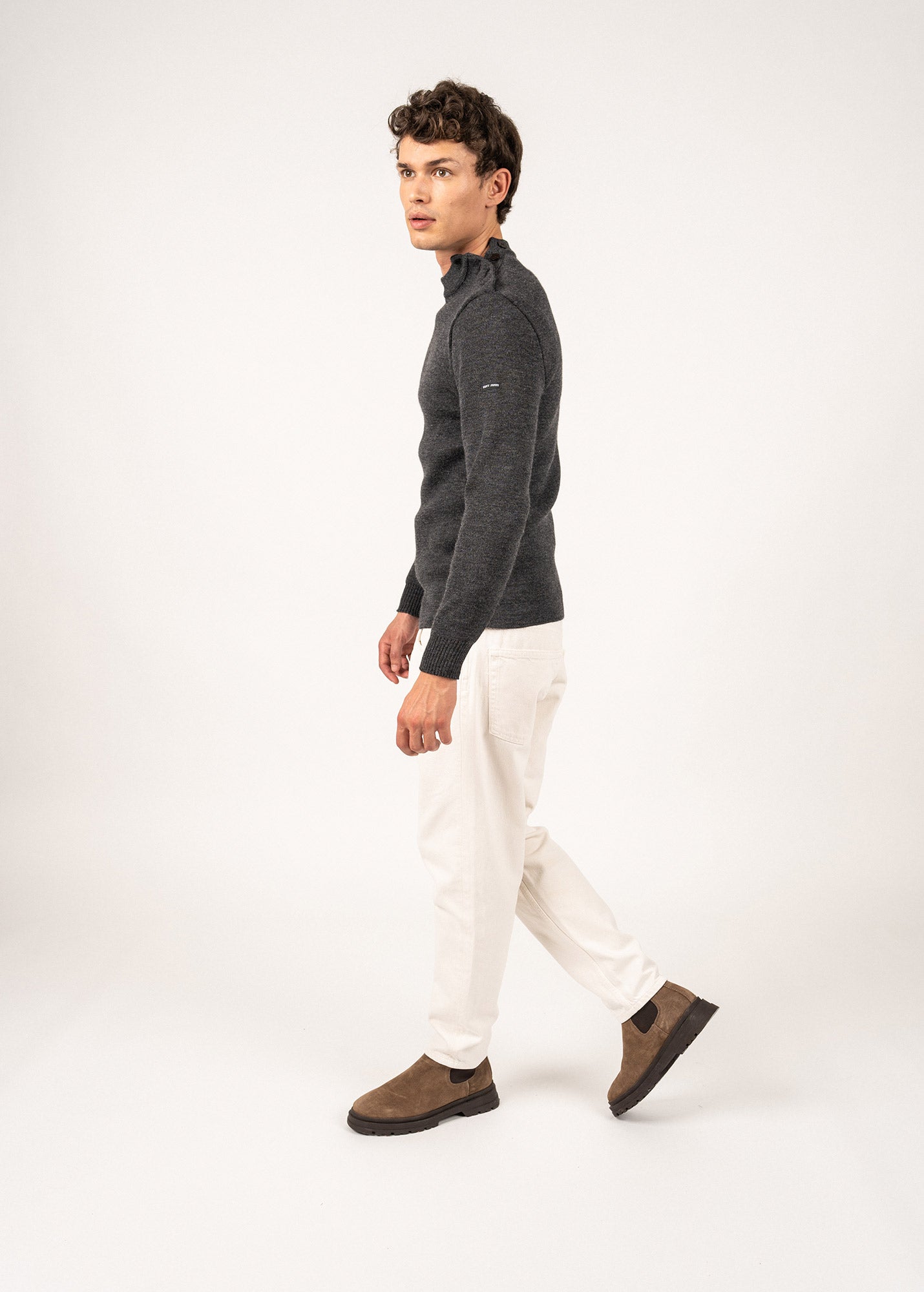 Pull marin uni Matelot