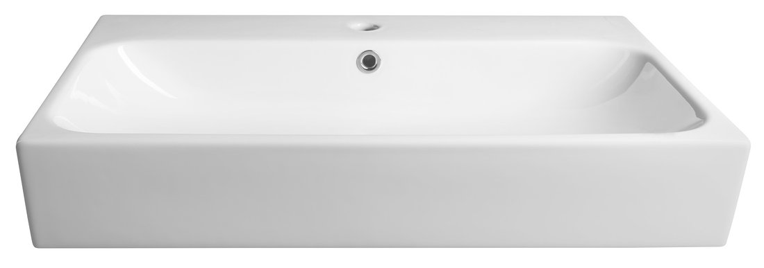 Sapho Toridi keramische wastafel 76x46,5cm wit