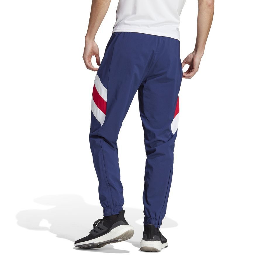 Ajax Bas de Survêtement Icon Woven - Bleu/Blanc/Rouge