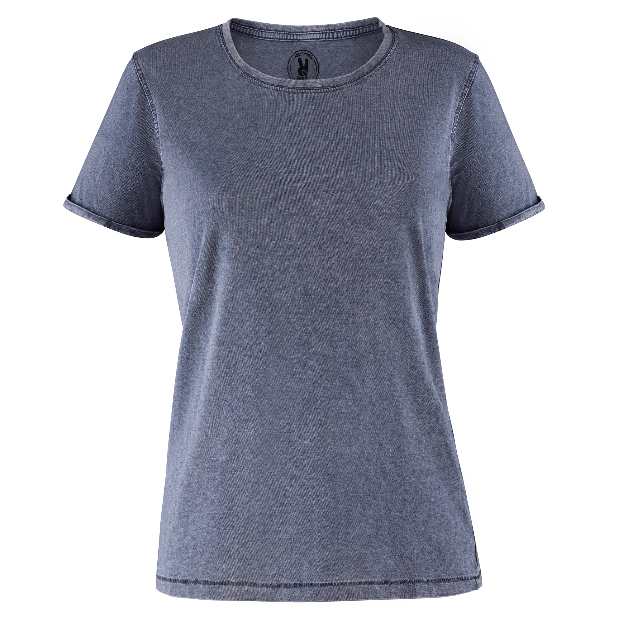 Roly CA6691 - HUSKY WOMAN T-shirt manches courtes pour femme effet jeans