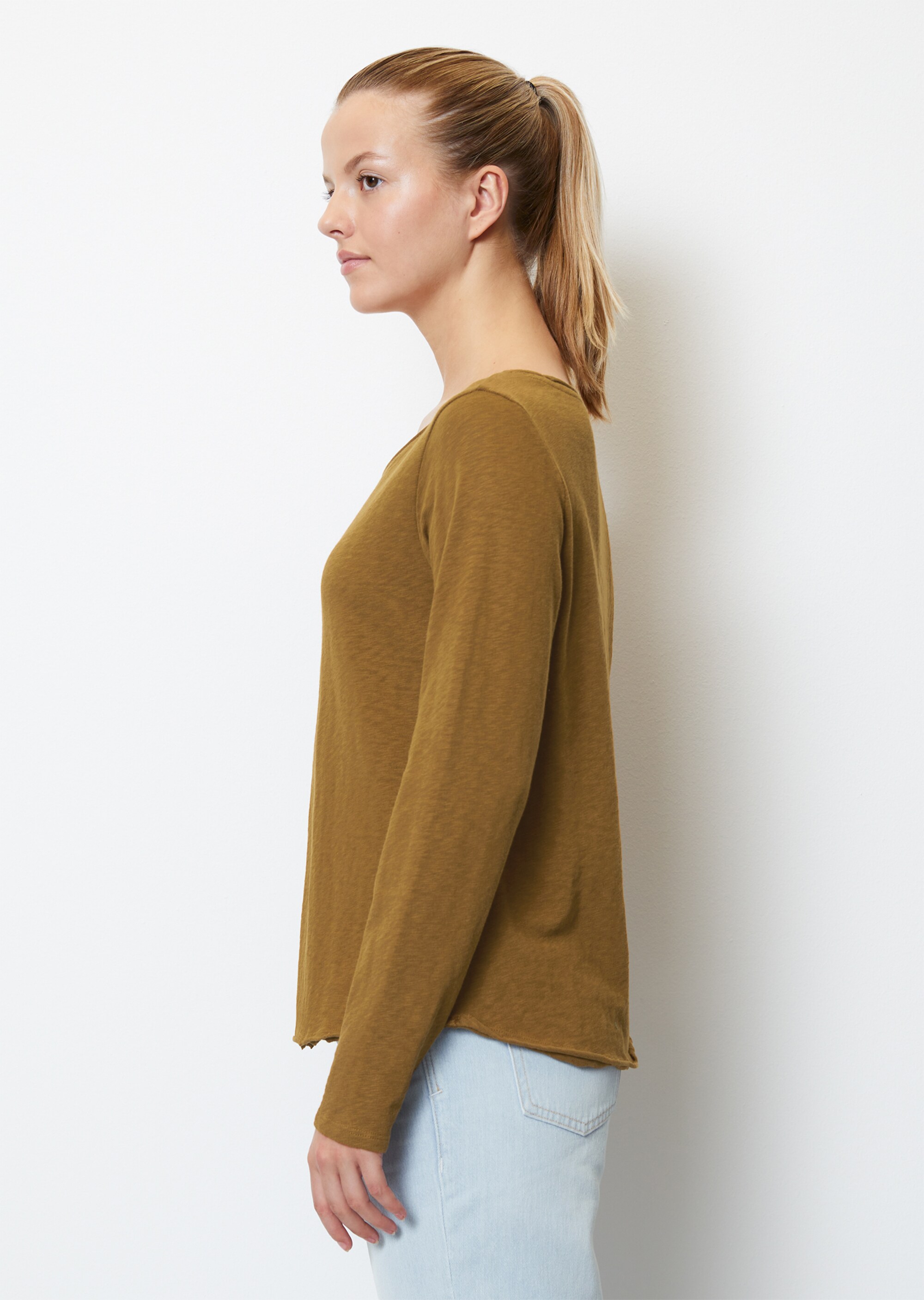 DfC Longsleeve regular aus Heavy-Slub-Jersey