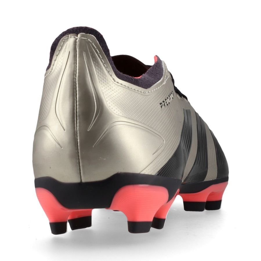 adidas Predator League MG Vivid Horizon - Argenté/Aurora Black/Turbo