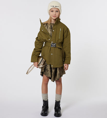 Zadig & Voltaire Skuldertaske/B?ltetaske - Guld m. Sort