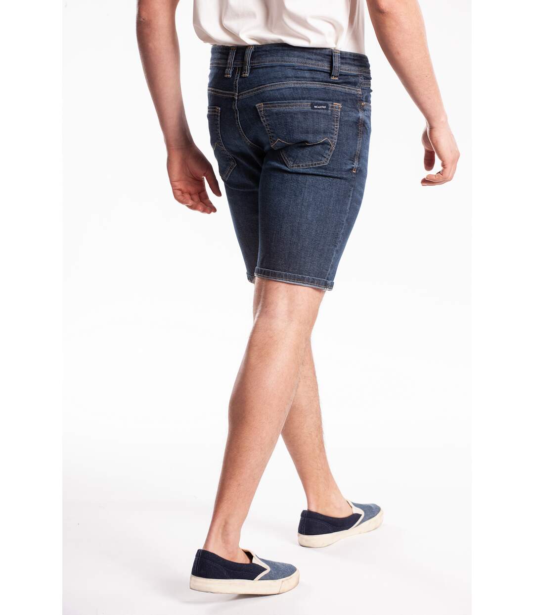 Bermuda denim stretch Fibreflex VASKEN DENIM