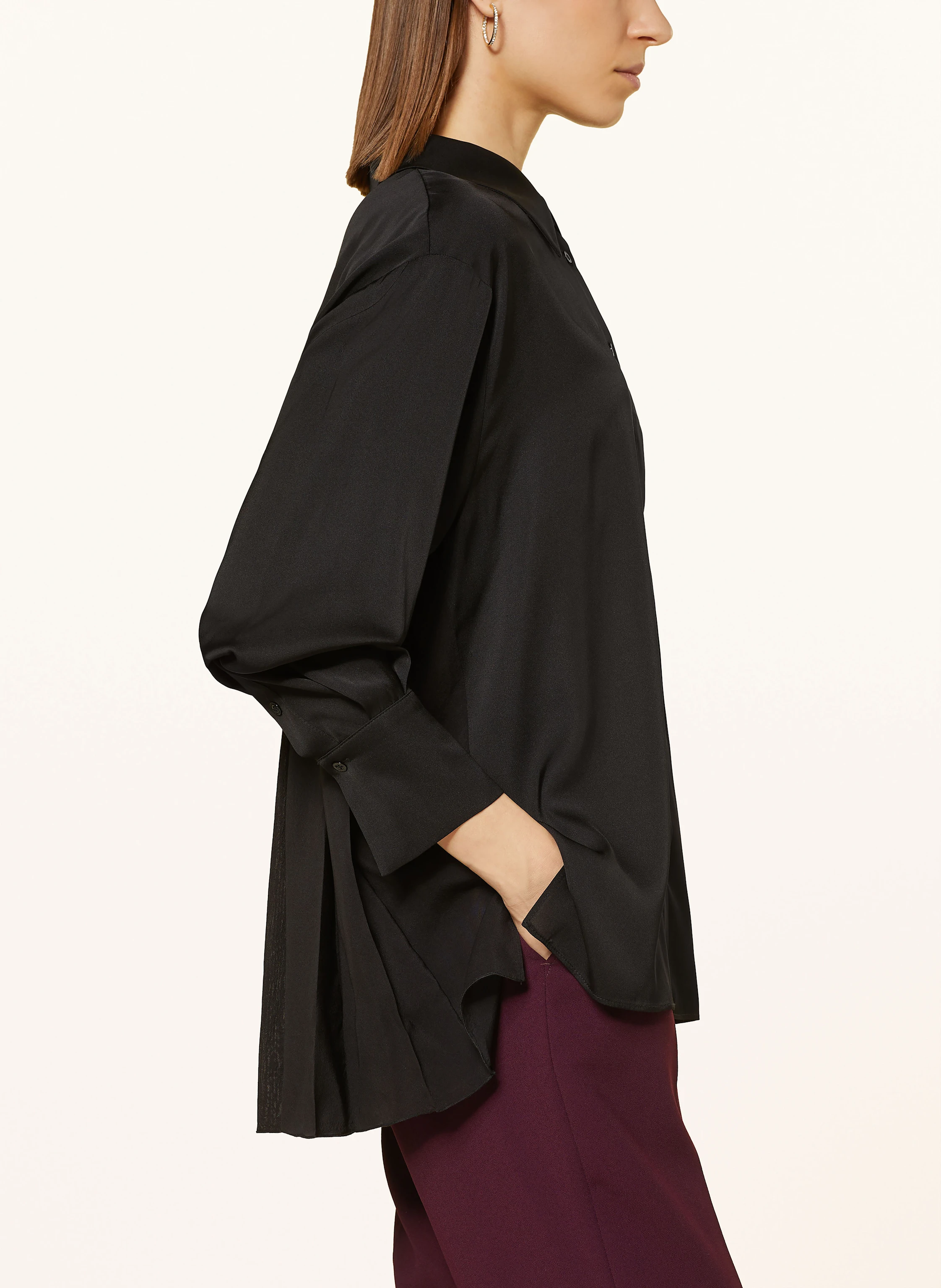 IVI collection Hemdbluse aus Seide