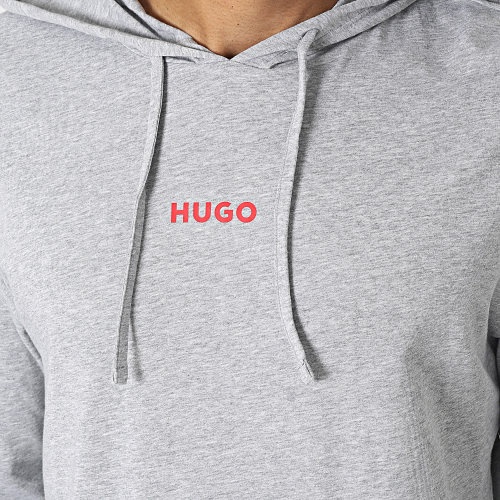 Sweat Capuche Linked 50505110 Gris Chiné