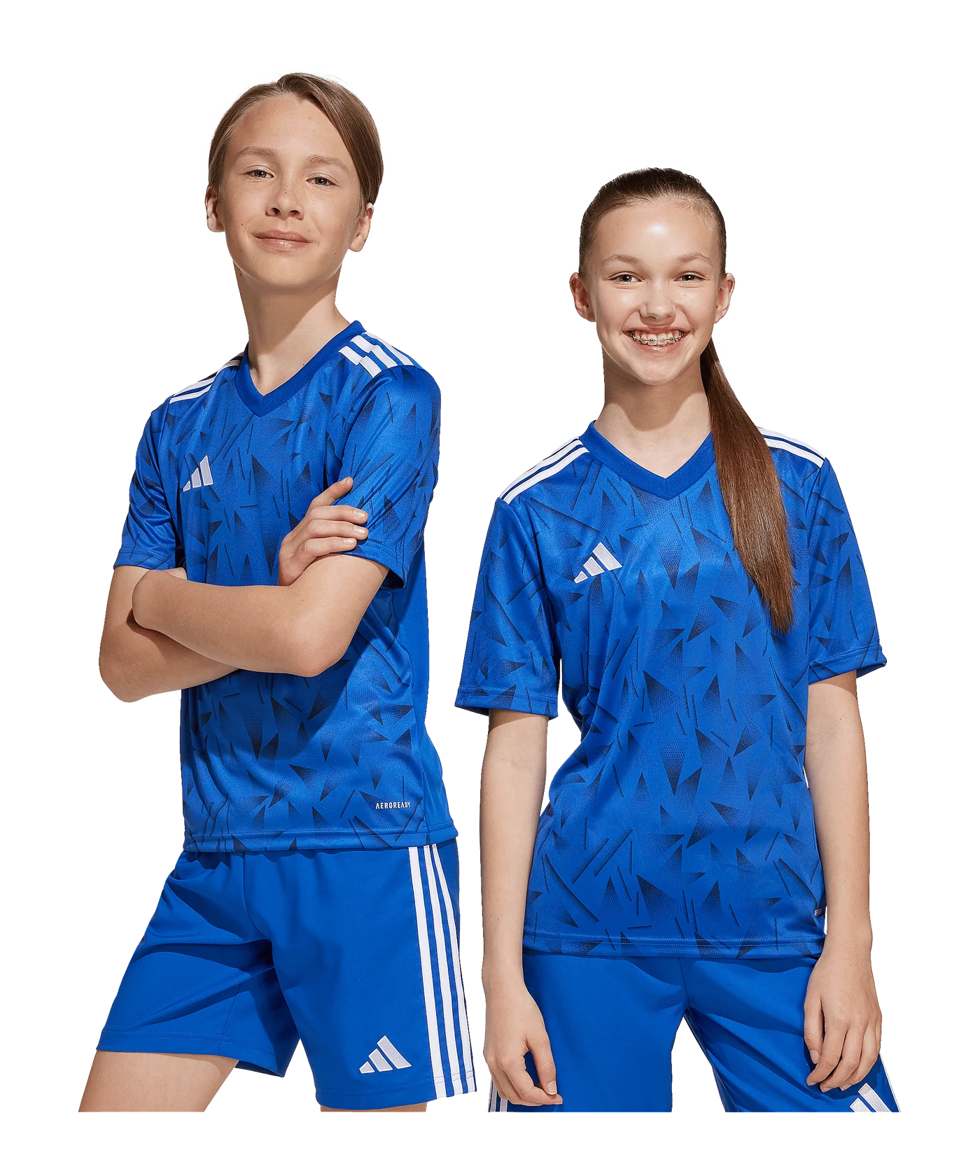 adidas Team Icon 25 Trikot Kids Blau