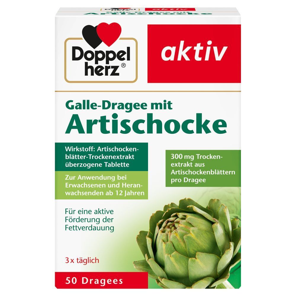 Doppelherz® Galle-Dragee mit Artischocke