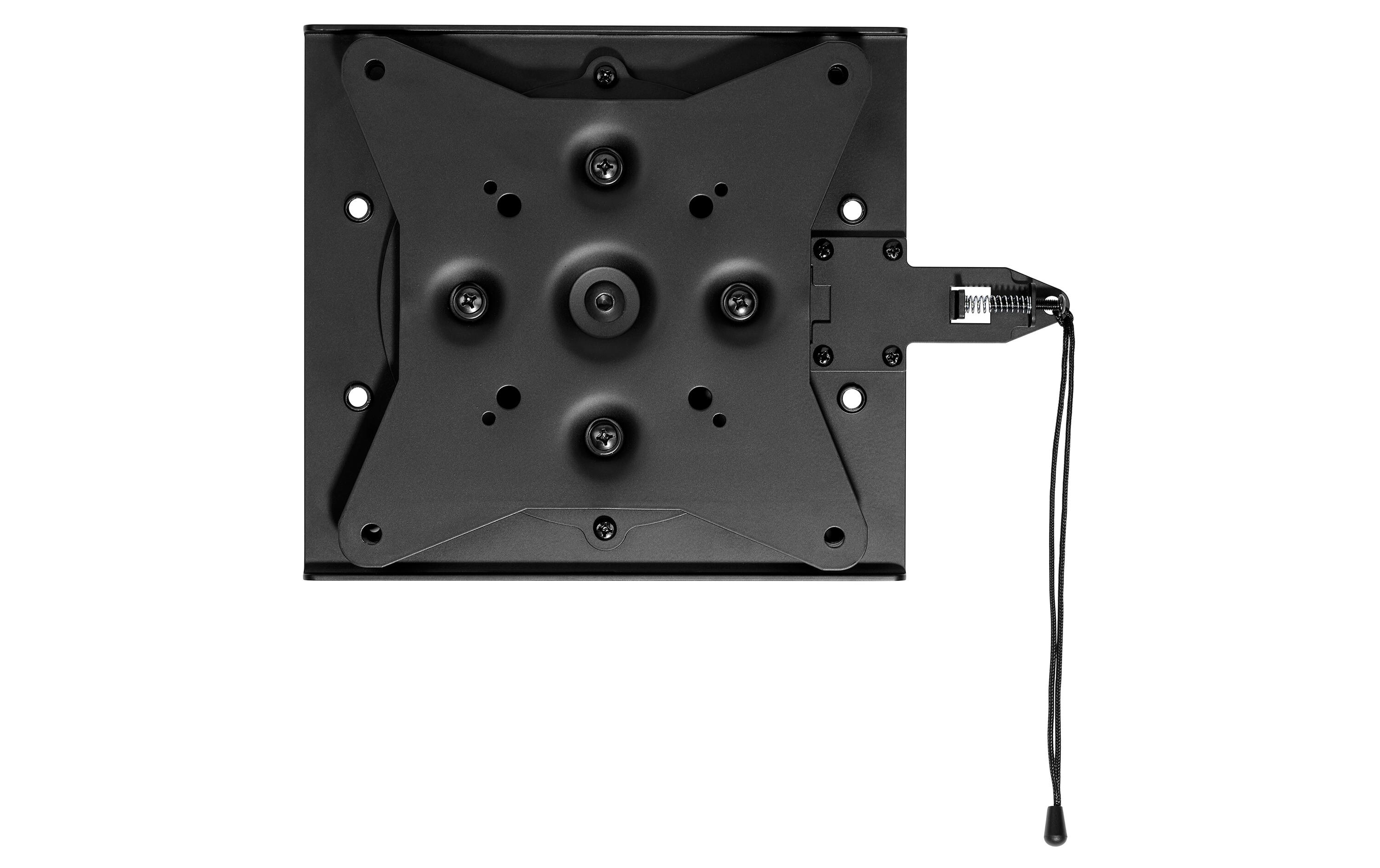 Adapterplatte RMI2C Dreh-Adapter für Ständer/Trolleys<br>Drehbares Halterungs-Interface für Rollwagen und Ständer für die einfache Drehung der Displays vom Quer- ins Hochformat