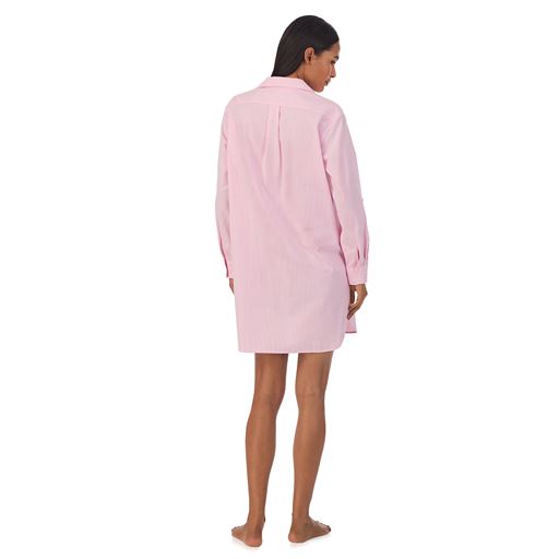 Lauren Ralph Lauren Natskjorte, Pink Stripe, M