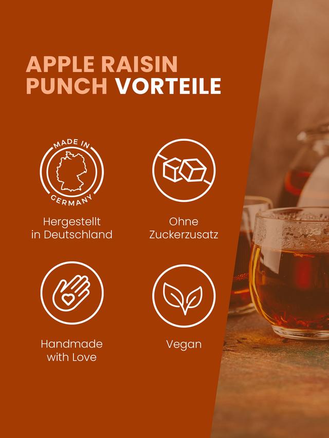 Rooibostee Apfel-Weinbeere, 3er-Set