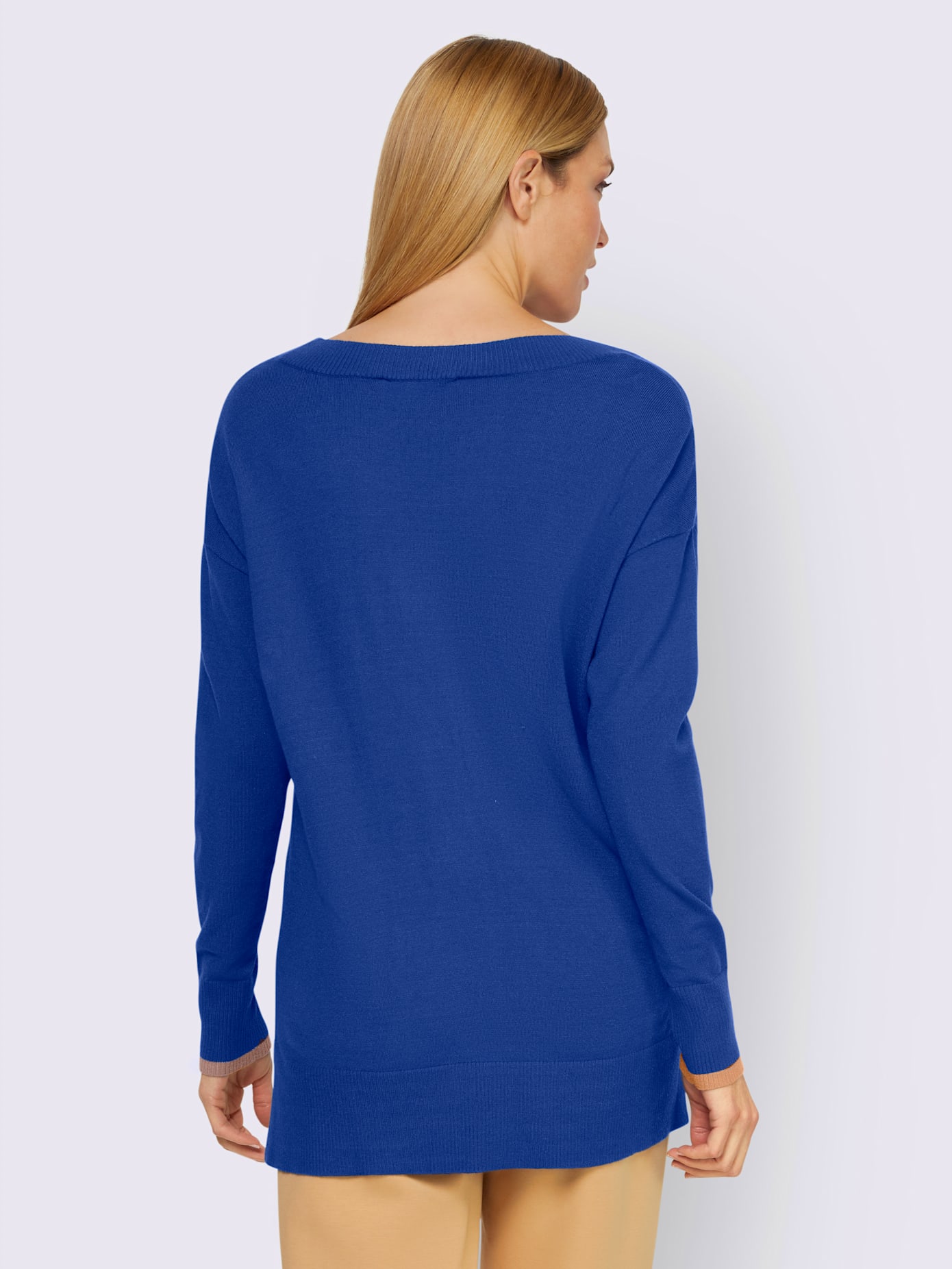 Pull à encolure ronde