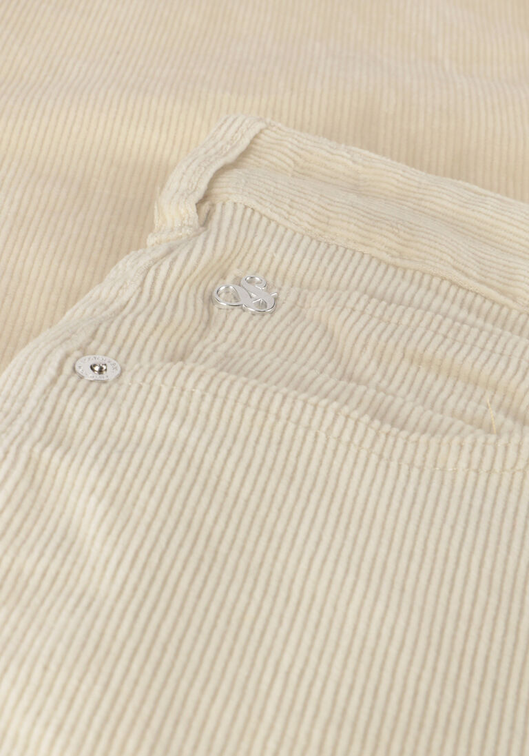 SCOTCH & SODA gebroken wit scotch & soda pantalon regular slim ralston corduroy jeans in organic cotton