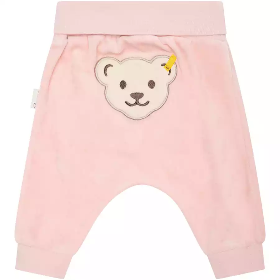 Steiff Jogginghose silver pink
