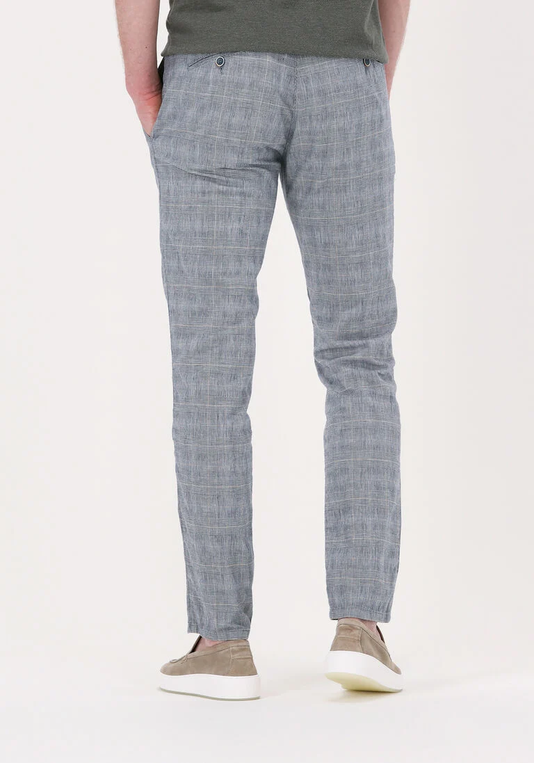 ALBERTO blauwe alberto pantalon rob