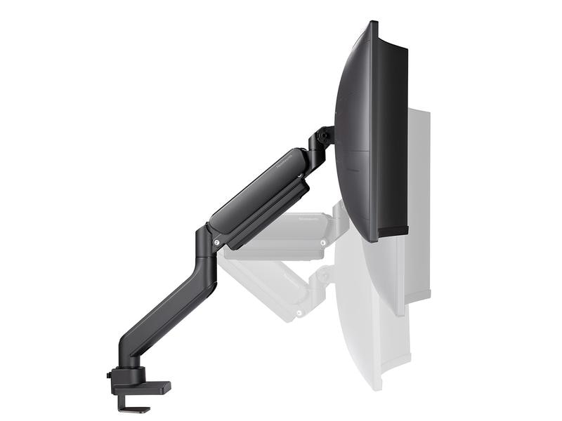 NEOMOUNTS Tischhalterung DS70-450BL1 bis 15 kg – Schwarz Vollbewegliche Monitorhalterung für einen Flachbildschirm bis zu 42