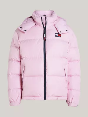 Jaqueta puffer Alaska com capuz