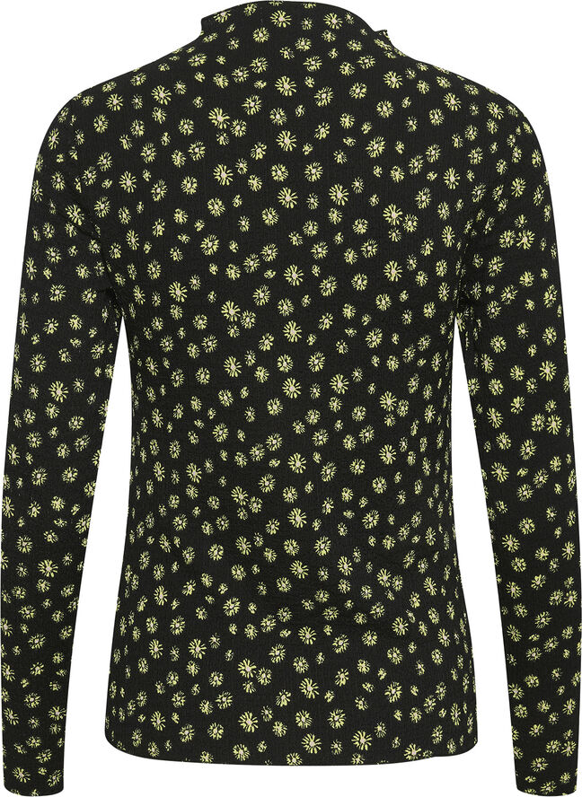 Karen by Simonsen HarperKB Blouse Petite lime flower