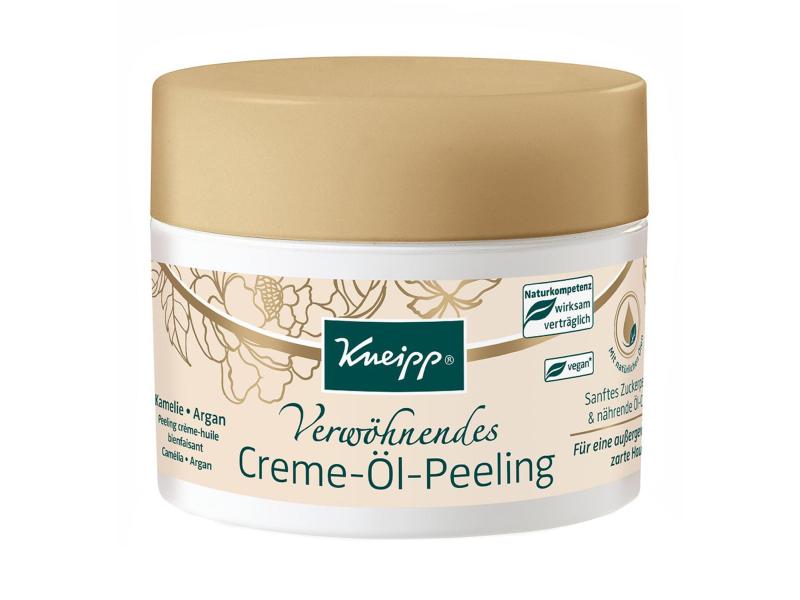 Kneipp Peeling Creme-Öl verwöhnend 200 g Natürliches Öl-Crème Peeling