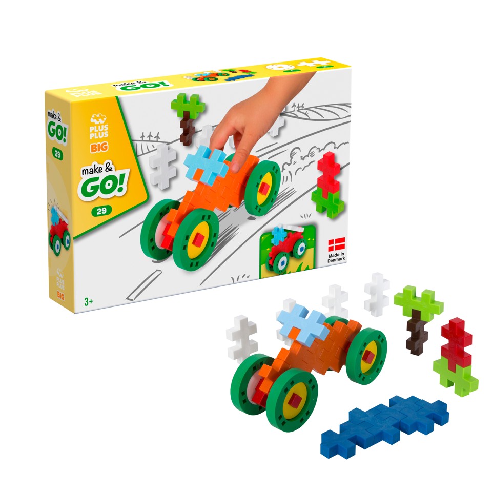 Plus-Plus - BIG Make & Go! - Motorcykel 29