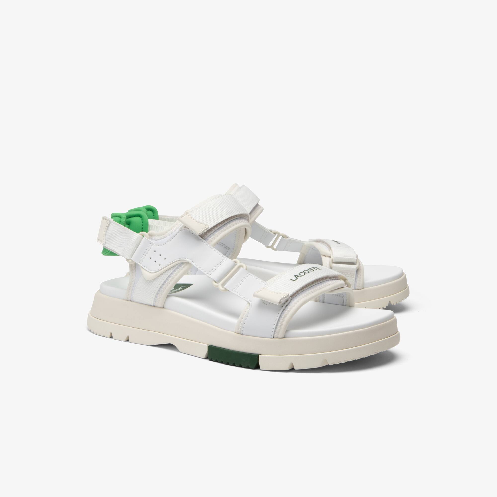 Herren-Sandalen Suruga Flip-Flops & Sandalen - Weiss - Lacoste - Herren