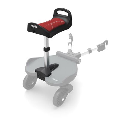 Bumprider Ståbrett inkl. Seat+, Rød
