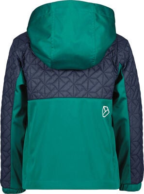 Didriksons Briska Hybridjakke, Petrol Green