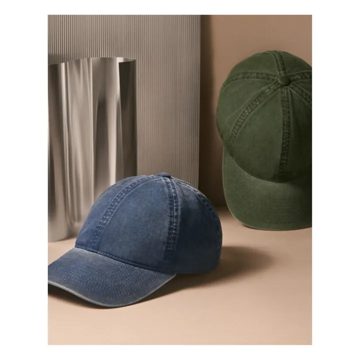 Varsity Headwear Casquette Coton Lavé | Vert foncé