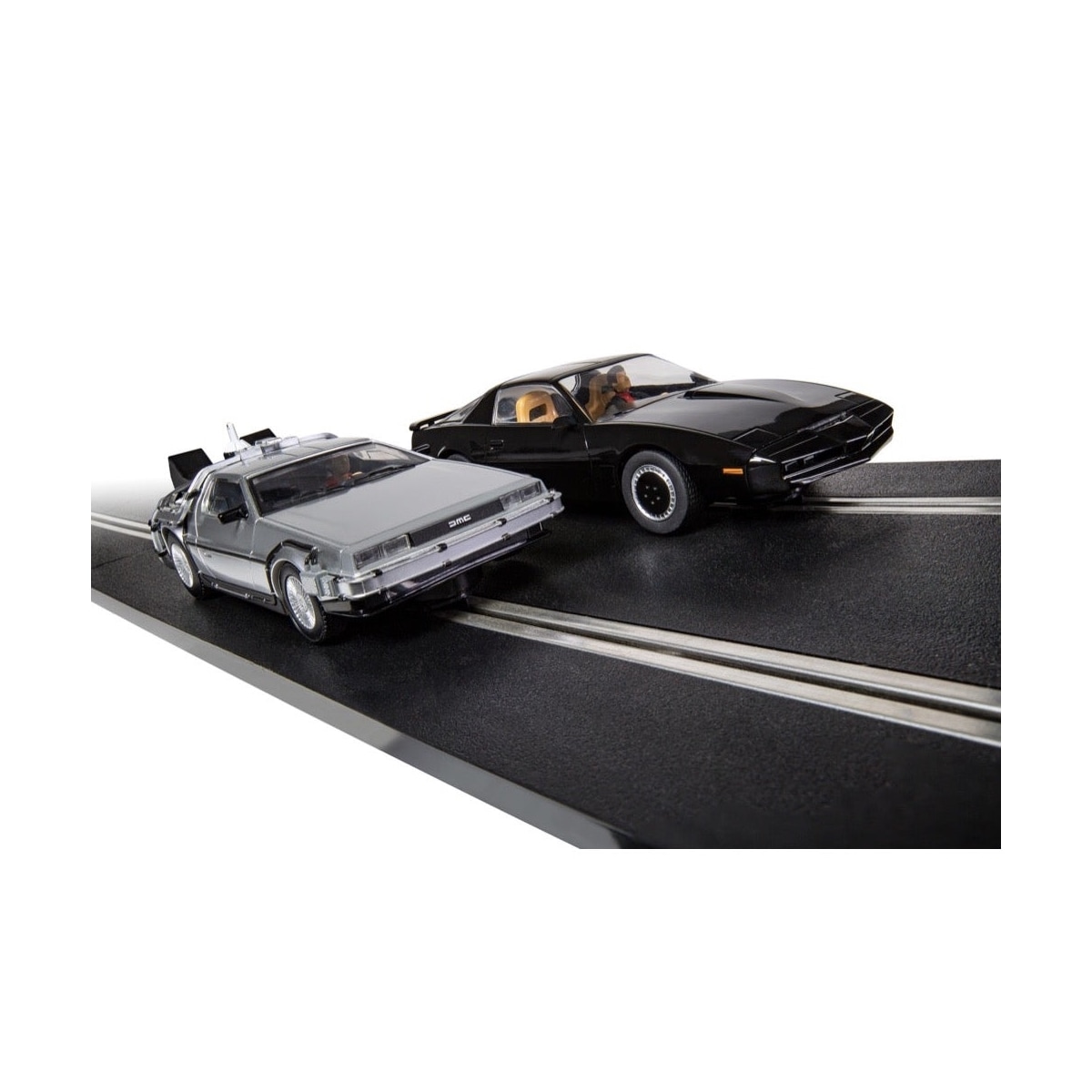 Scalextric Bilbane - Time Machine vs K.I.T.T