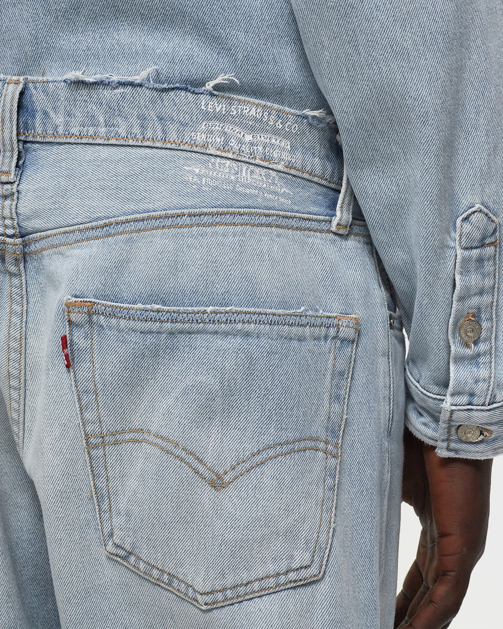 ERL ERL x LEVIS 501 DENIM WOVEN