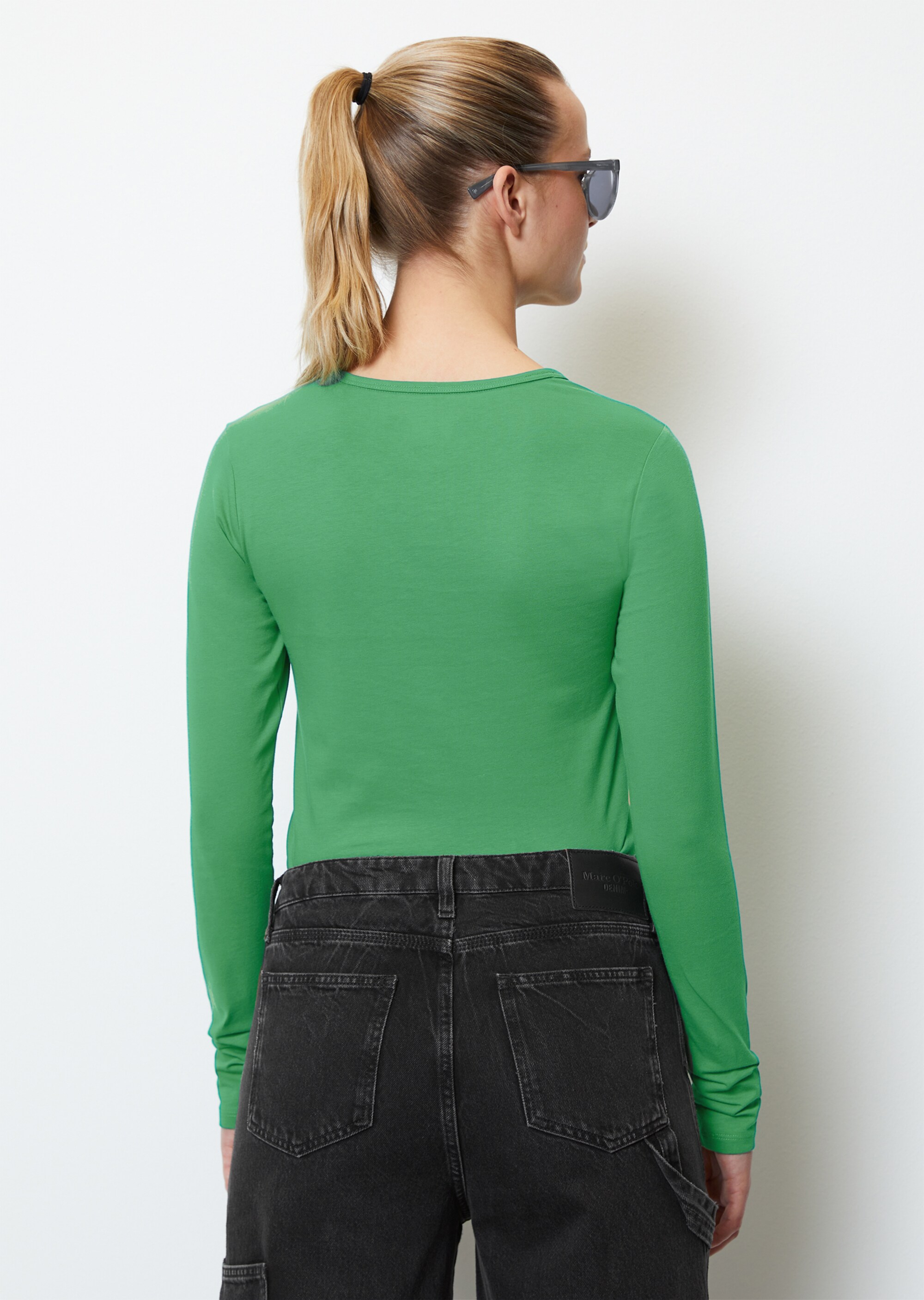 DfC Longsleeve slim aus Basic-Single-Jersey