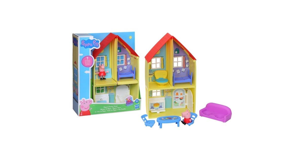 HasbroPeppa Pig Peppa's Huis Speelset Speelfiguur