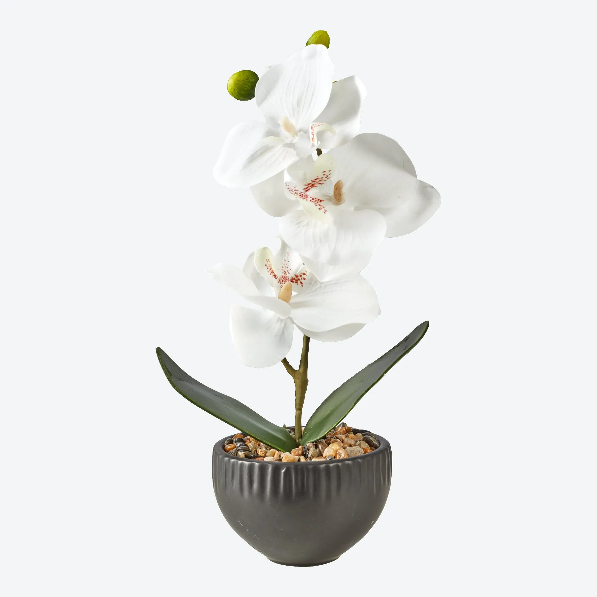 Künstliche Orchidee, ca. 9x9x22cm