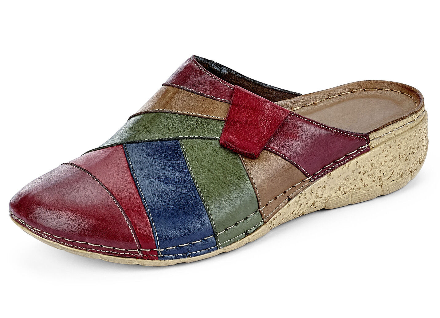 Gemini, klassische Damen-Clogs, Weite G, mit Gummizug