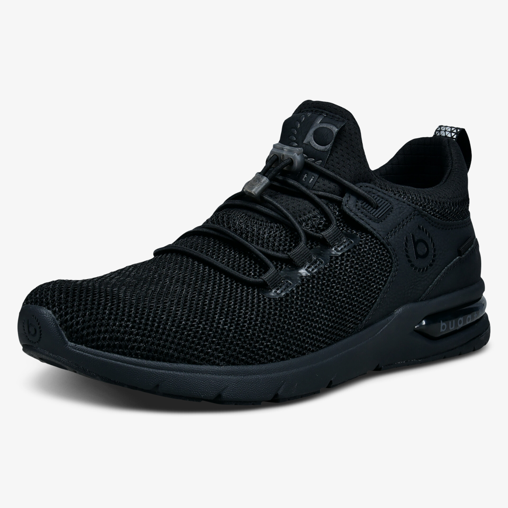 bugatti Herren Slip On schwarz