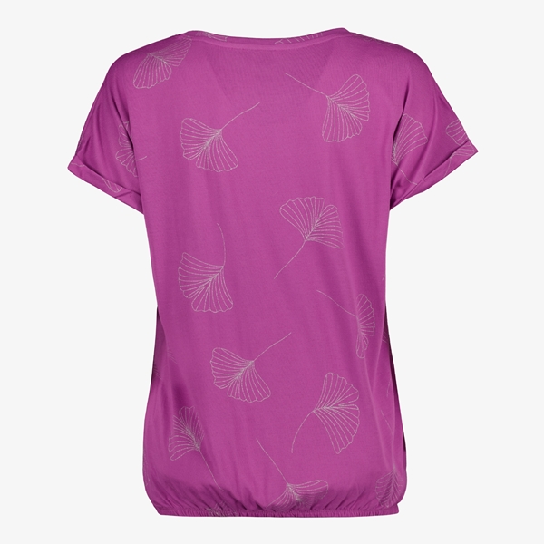 TwoDay dames T-shirt roze met subtiele print
