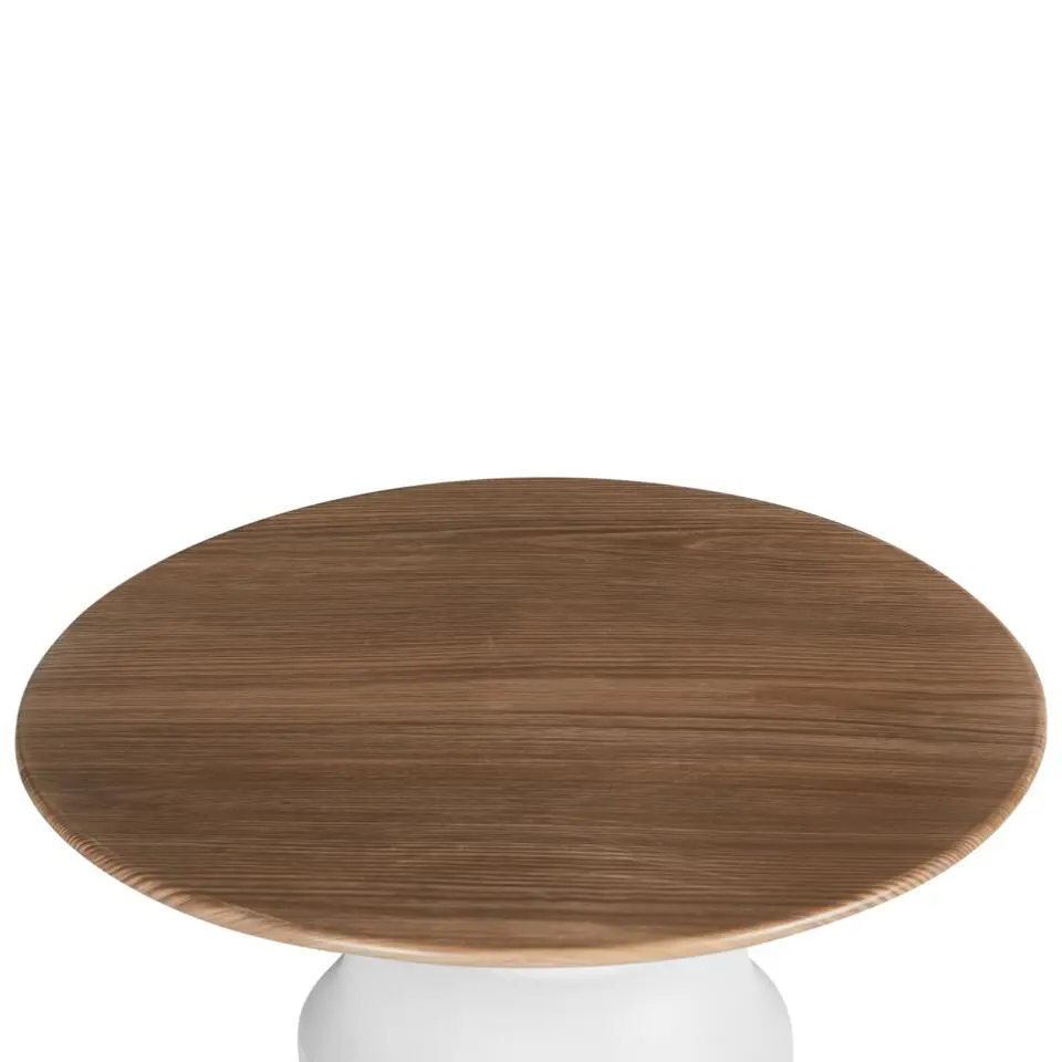 BRIOCHE - Gebaksstandaard - Wit/Licht hout - IJzer/Hout