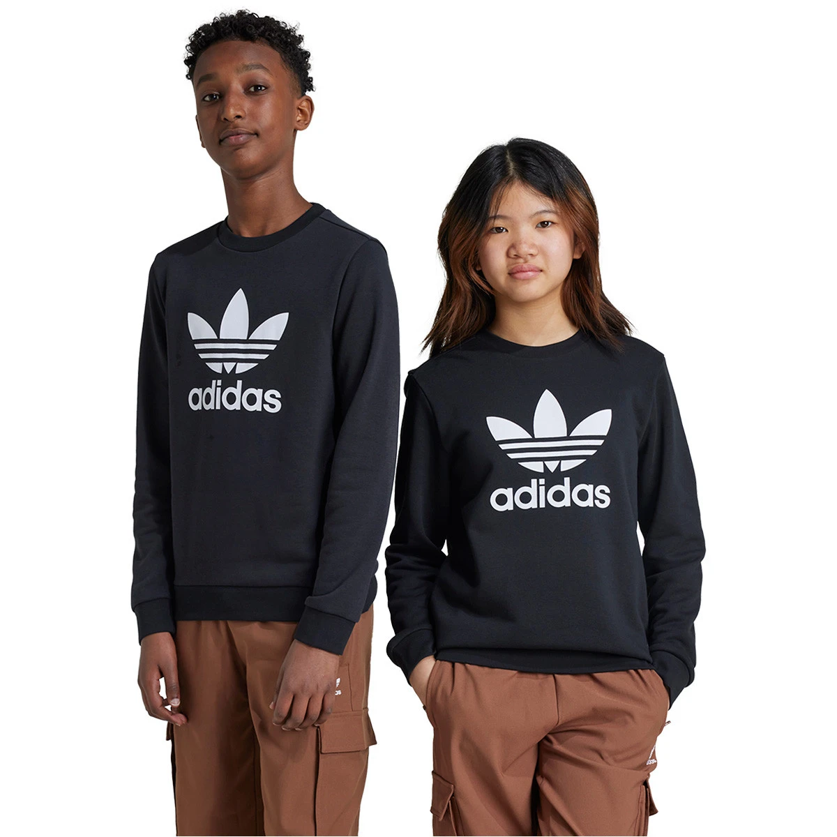 Sweatshirt adidas Trefoil Crew Criança