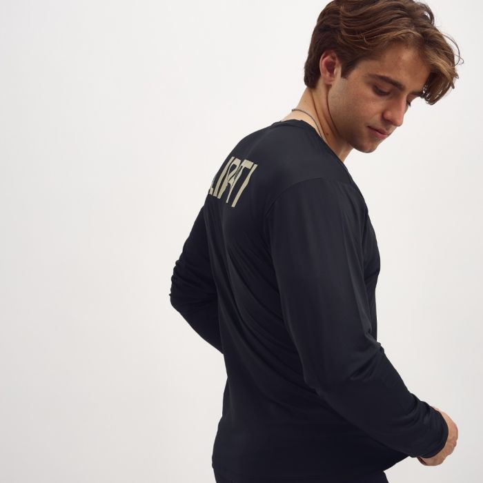 Lipati Herre Trøjer Leeward LS Tee Sort