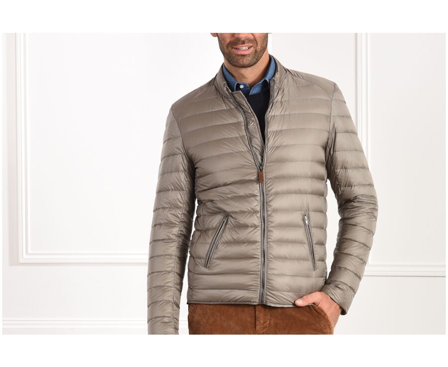 Doudoune légère hiver homme Taupe - SVEN