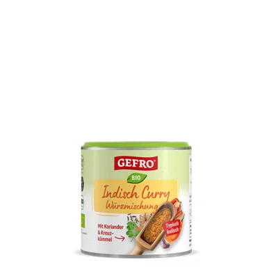 Bio Indisch Curry Würzmischung: ohne Geschmacksverstärker