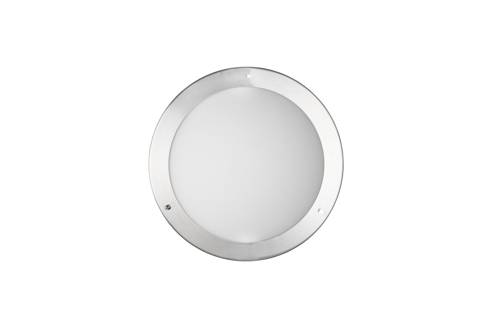 Badleuchte - Nickel matt-weiß - rund - Ø 31,5 cm