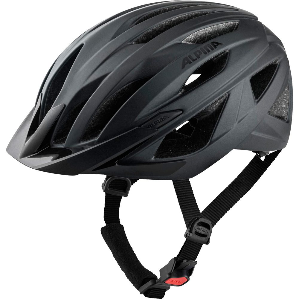 Alpina Parana City Radhelm mattschwarz