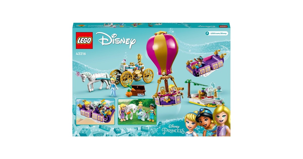LEGODisney Princess - Betoverende reis van prinses Constructiespeelgoed  (43216)